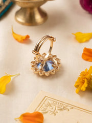 Elegant Adjustable Kundan Polki Finger Ring For Women | Ethnic & Traditional